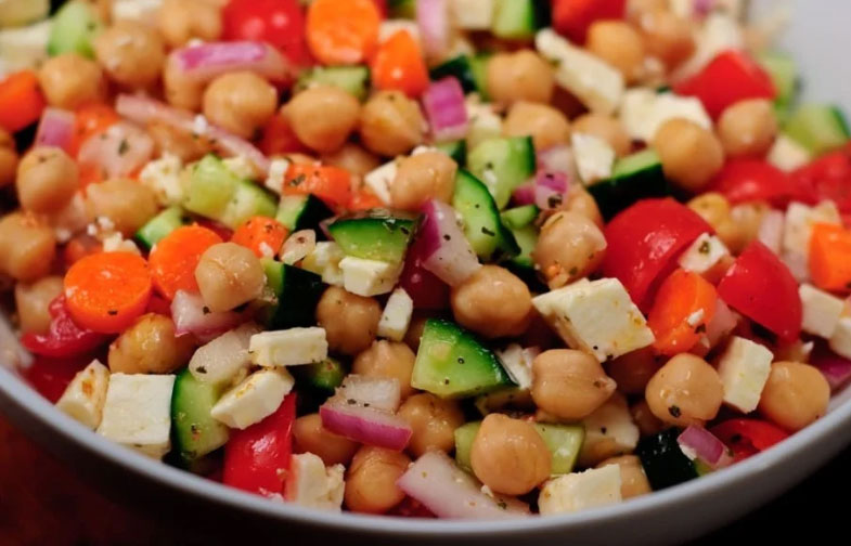 Ensalada de garbanzos