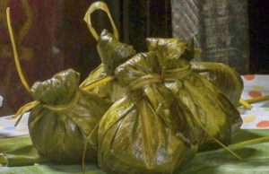 Juane de yuca con paiche